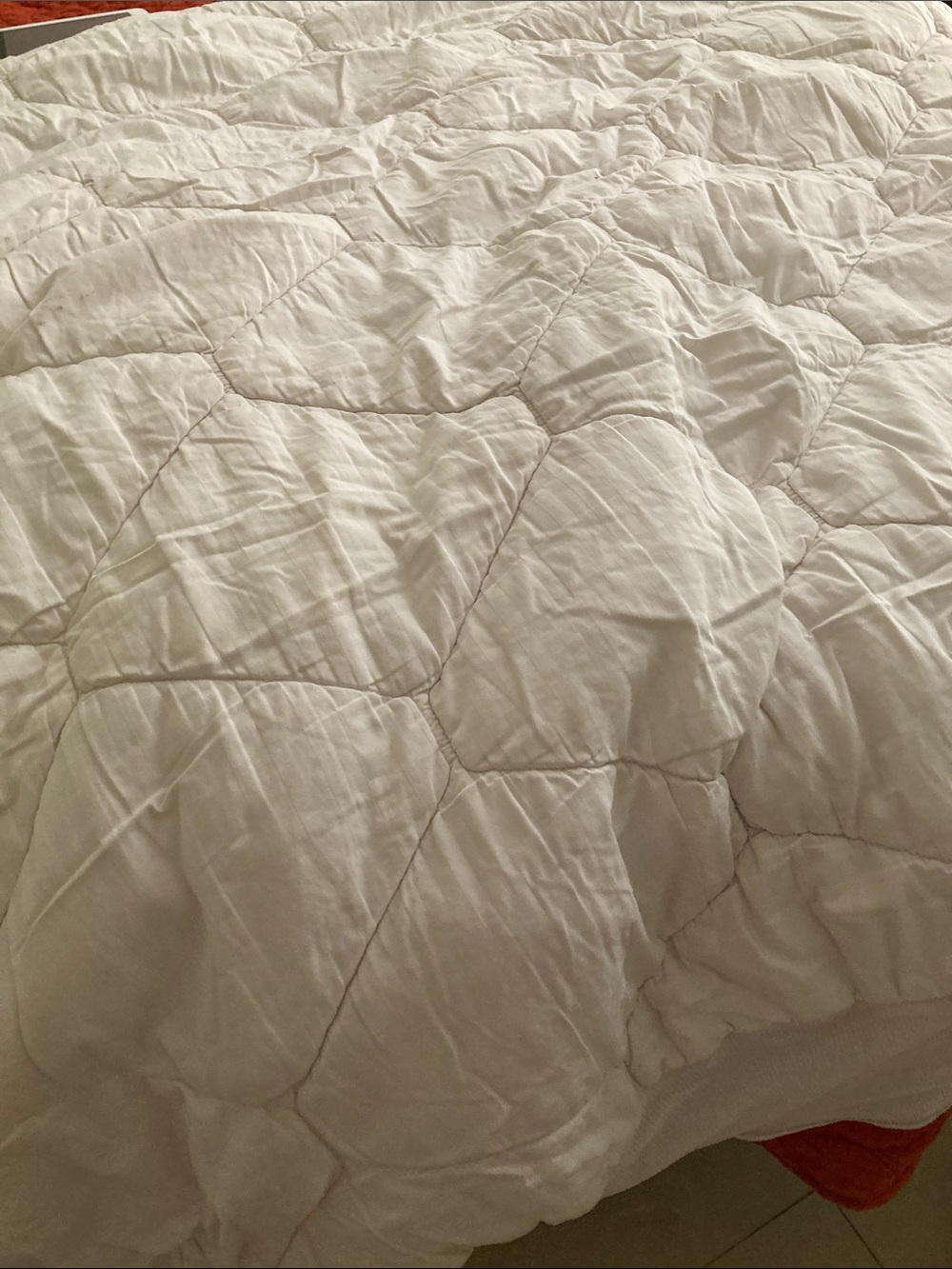 Soft White Quilted Mattress Cover - Ultra Comfort Protection